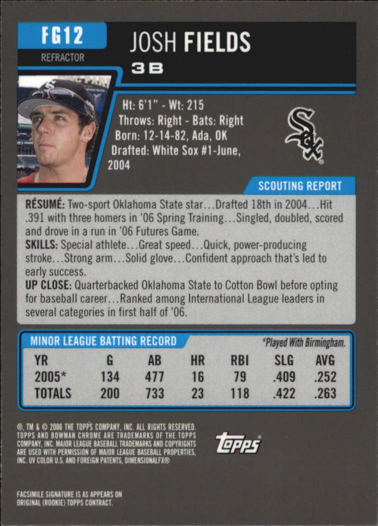 A0678- 2006 Bowman Chrome Draft BB Card #s 1-55+ -You Pick- 15+ FREE US SHIP - Picture 282 of 286