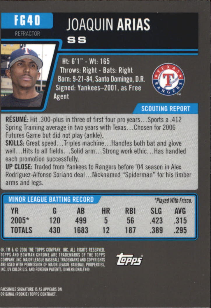 A0678- 2006 Bowman Chrome Draft BB Card #s 1-55+ -You Pick- 15+ FREE US SHIP - Picture 284 of 286