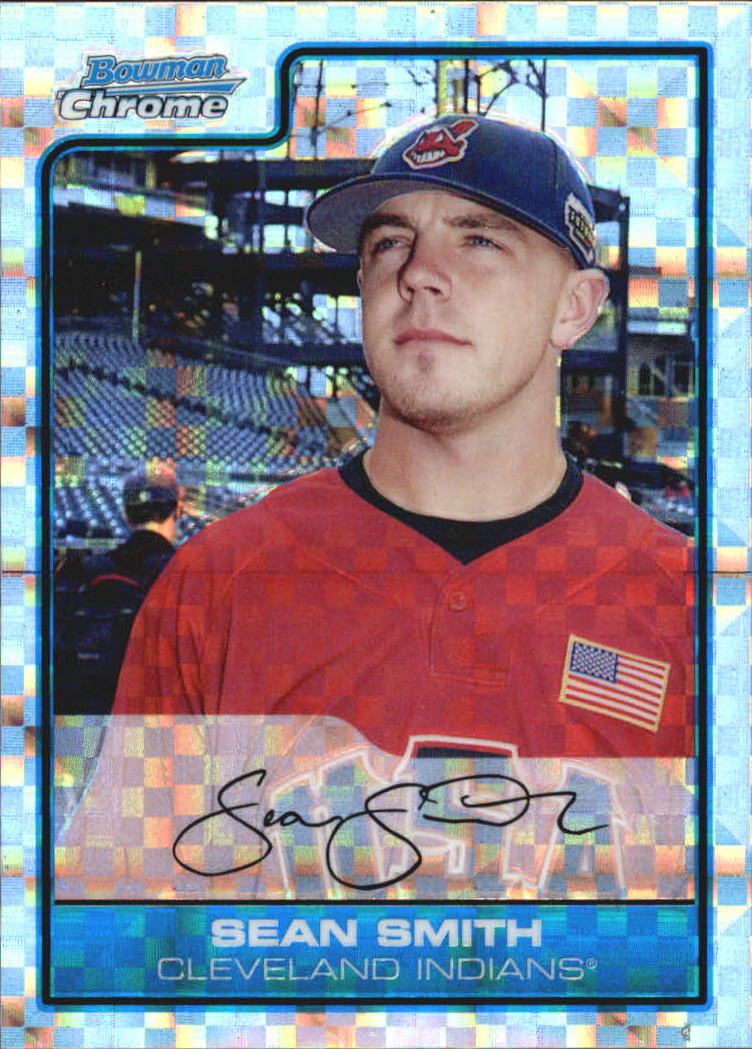 2006 Bowman Chrome Draft Future's Game Prospects X-Fractors #42 Sean Smith