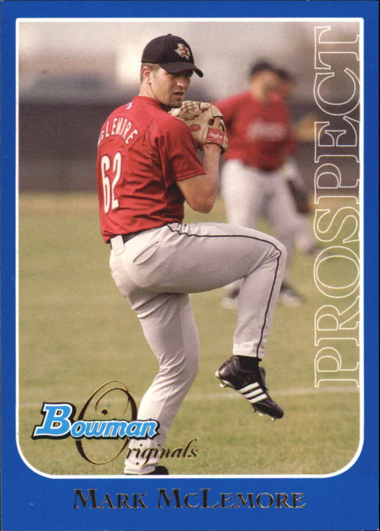 2006 Bowman Originals Prospects Blue #19 Mark McLemore