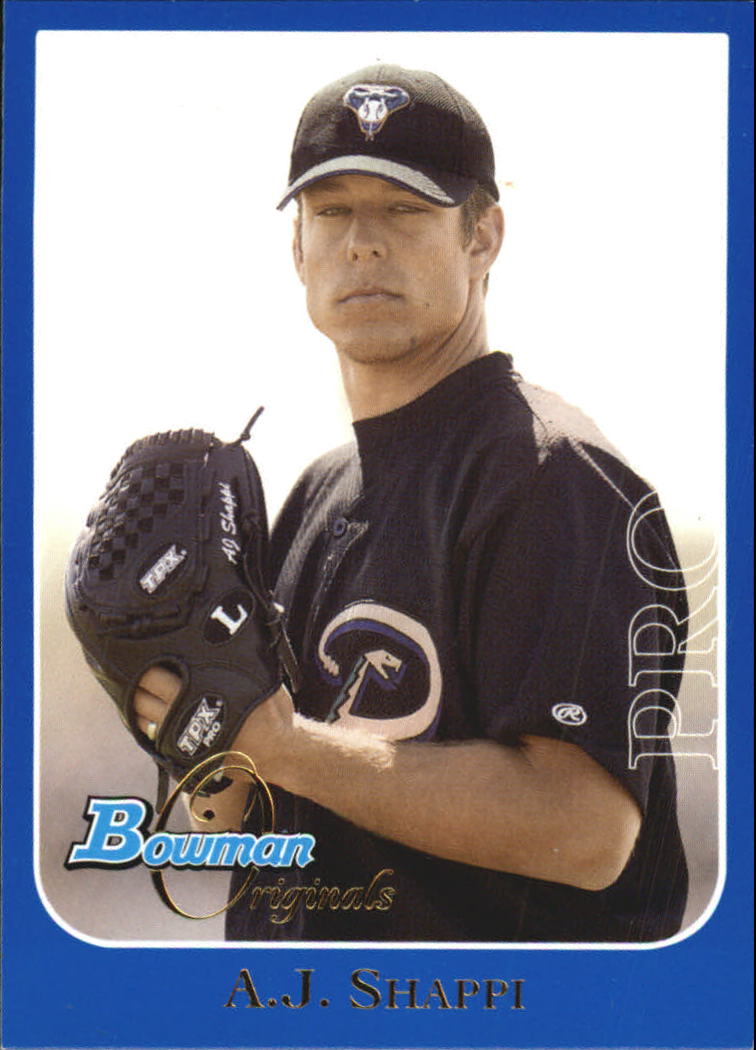 2006 Bowman Originals Prospects Blue #32 A.J. Shappi