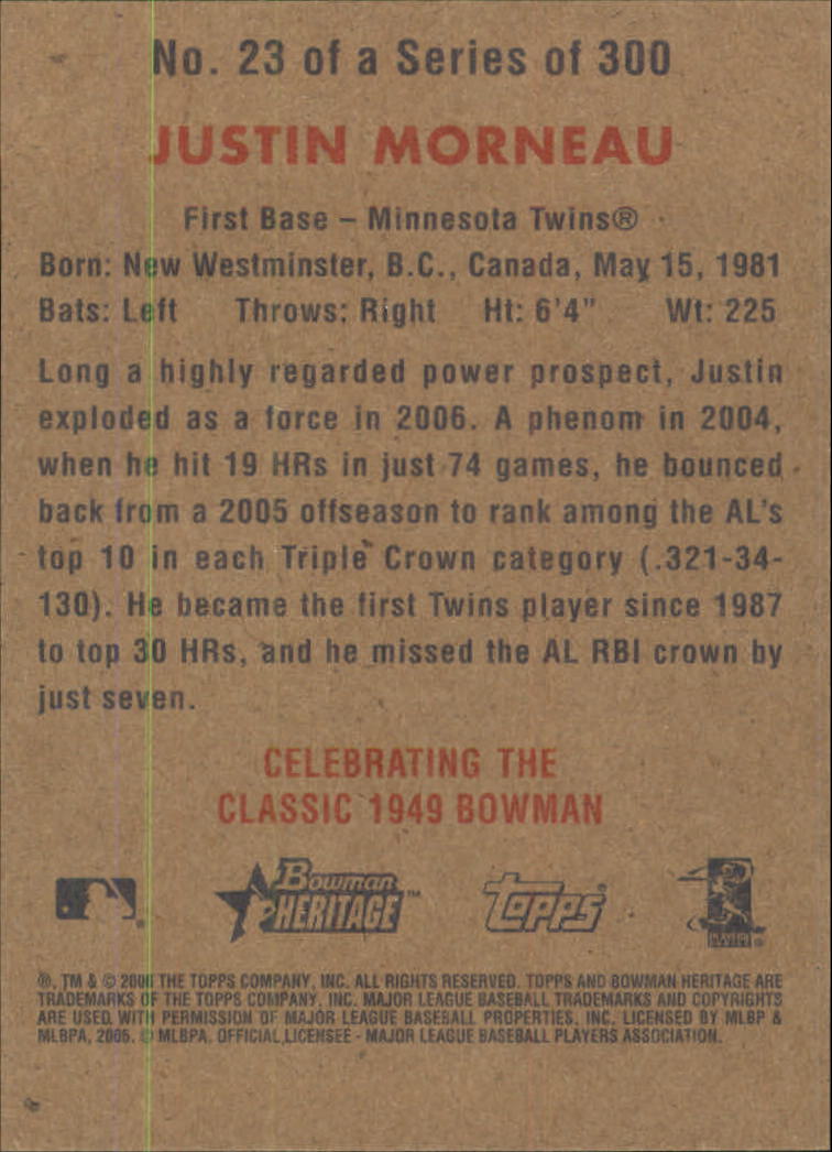 A4937- 2006 Bowman Heritage BB # S 1-300 + Einsätze -du Pick- 15 + Gratis US - Bild 11 von 343