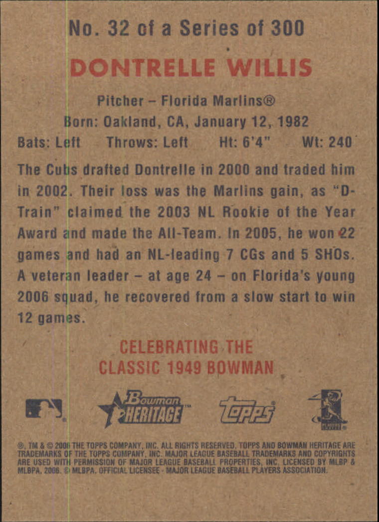 A4937- 2006 Bowman Heritage BB # S 1-300 + Einsätze -du Pick- 15 + Gratis US - Bild 21 von 343