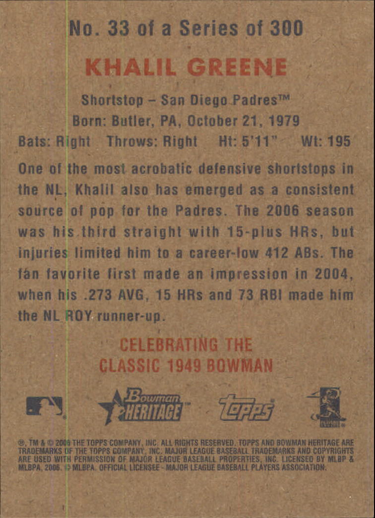 A4937- 2006 Bowman Heritage BB # S 1-300 + Einsätze -du Pick- 15 + Gratis US - Bild 23 von 343