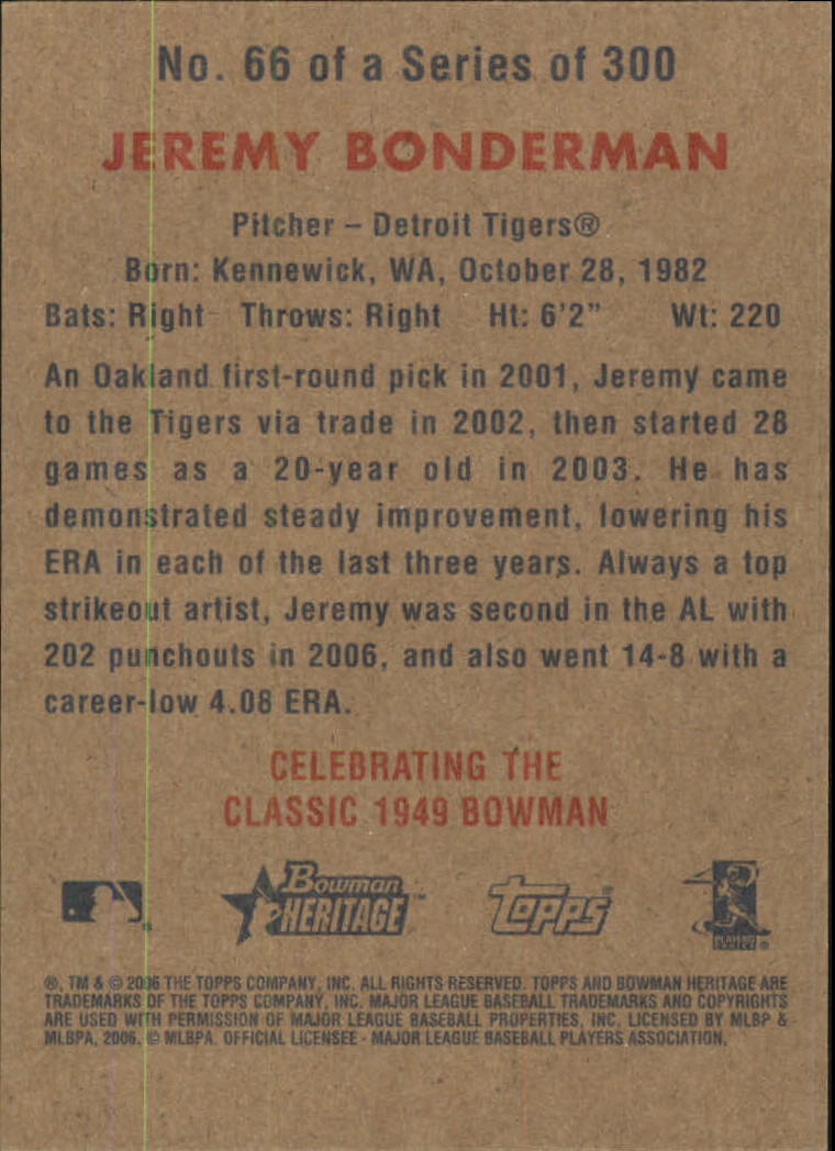 A4937- 2006 Bowman Heritage BB # S 1-300 + Einsätze -du Pick- 15 + Gratis US - Bild 61 von 343