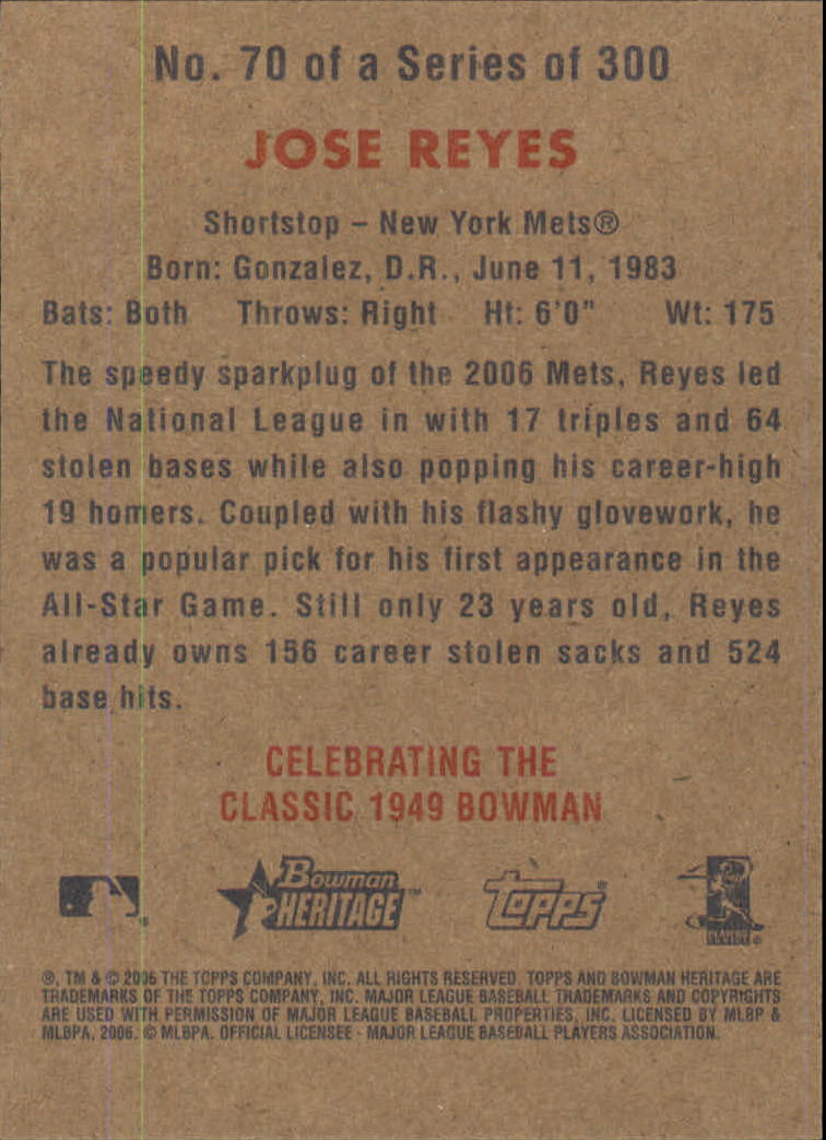 A4937- 2006 Bowman Heritage BB # S 1-300 + Einsätze -du Pick- 15 + Gratis US - Bild 65 von 343