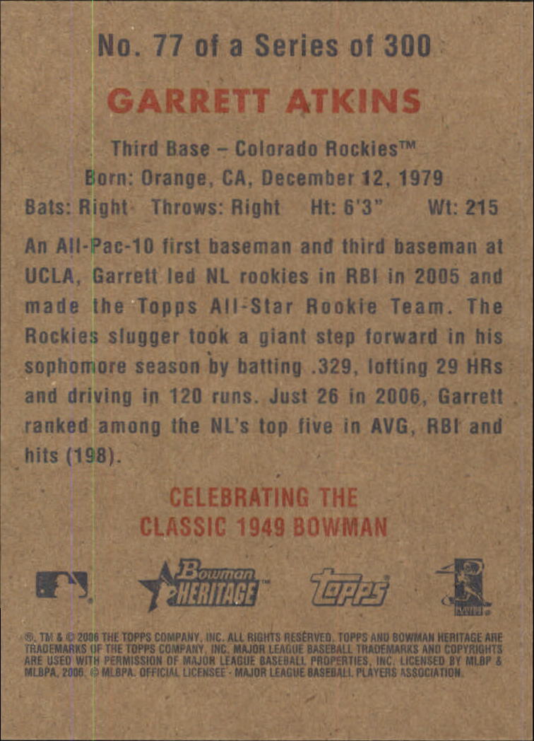 A4937- 2006 Bowman Heritage BB # S 1-300 + Einsätze -du Pick- 15 + Gratis US - Bild 71 von 343