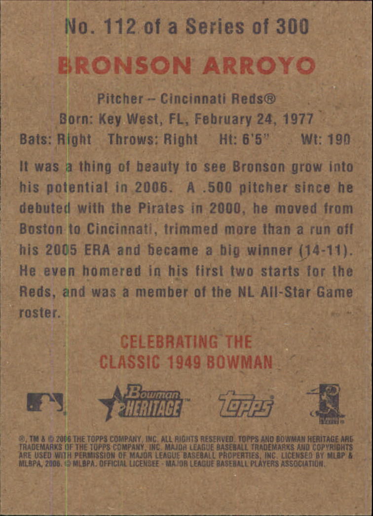 A4937- 2006 Bowman Heritage BB # S 1-300 + Einsätze -du Pick- 15 + Gratis US - Bild 103 von 343