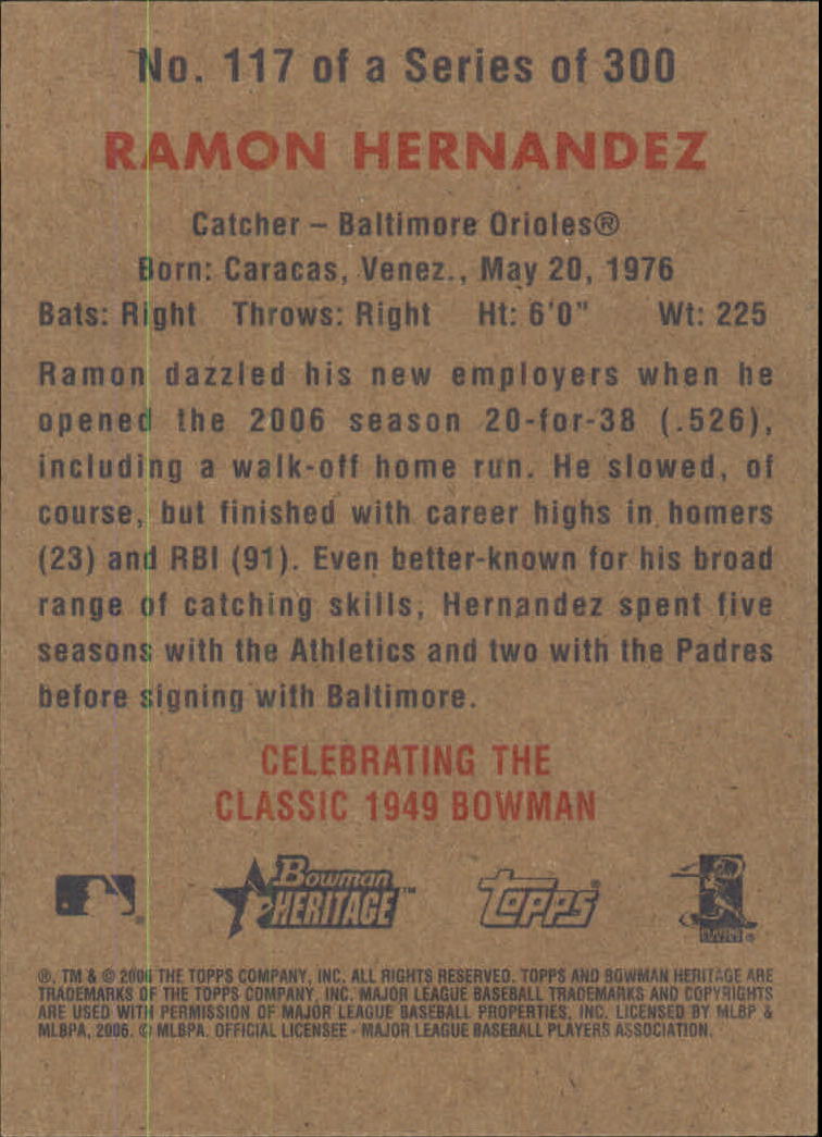 A4937- 2006 Bowman Heritage BB # S 1-300 + Einsätze -du Pick- 15 + Gratis US - Bild 105 von 343