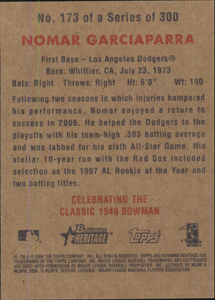A4937- 2006 Bowman Heritage BB # S 1-300 + Einsätze -du Pick- 15 + Gratis US - Bild 157 von 343