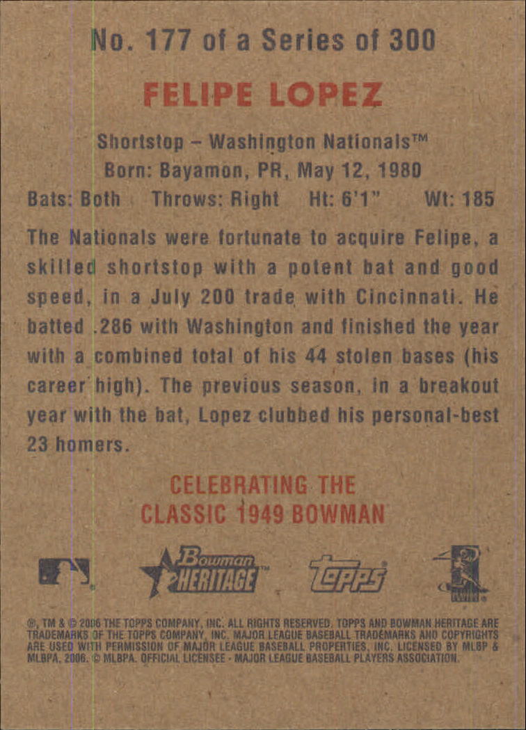 A4937- 2006 Bowman Heritage BB # S 1-300 + Einsätze -du Pick- 15 + Gratis US - Bild 163 von 343