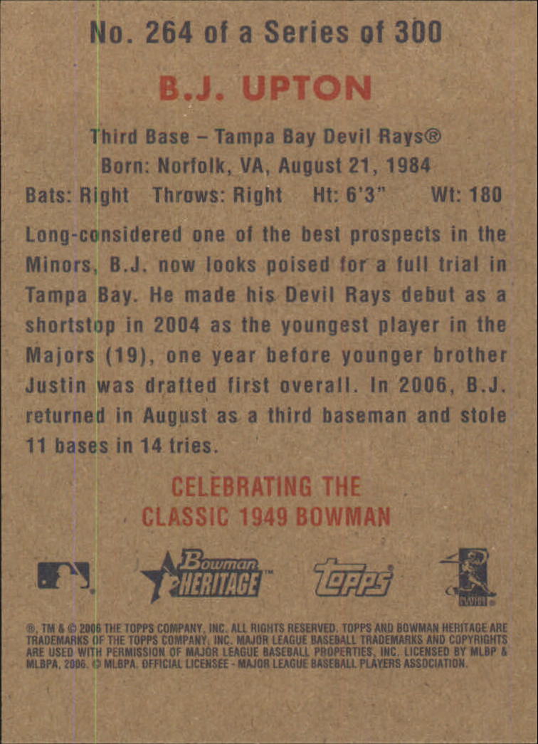 A4937- 2006 Bowman Heritage BB # S 1-300 + Einsätze -du Pick- 15 + Gratis US - Bild 211 von 343