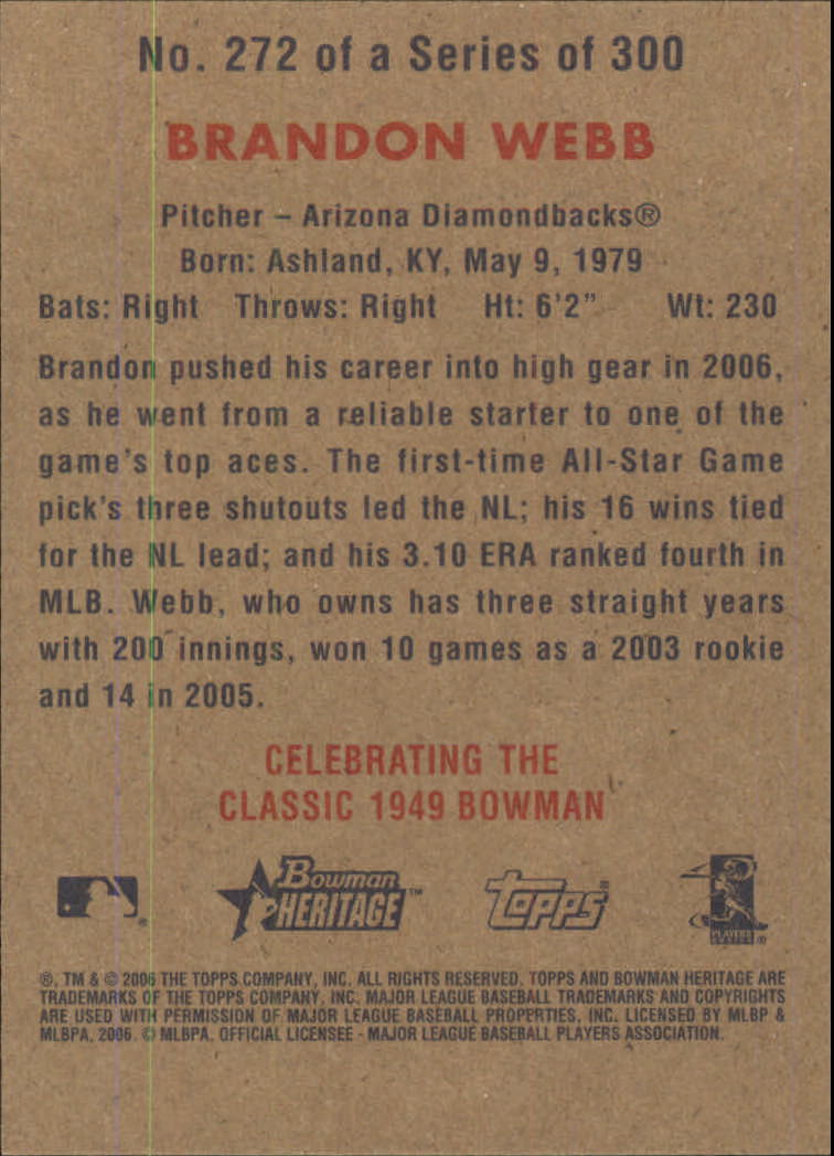 A4937- 2006 Bowman Heritage BB # S 1-300 + Einsätze -du Pick- 15 + Gratis US - Bild 215 von 343