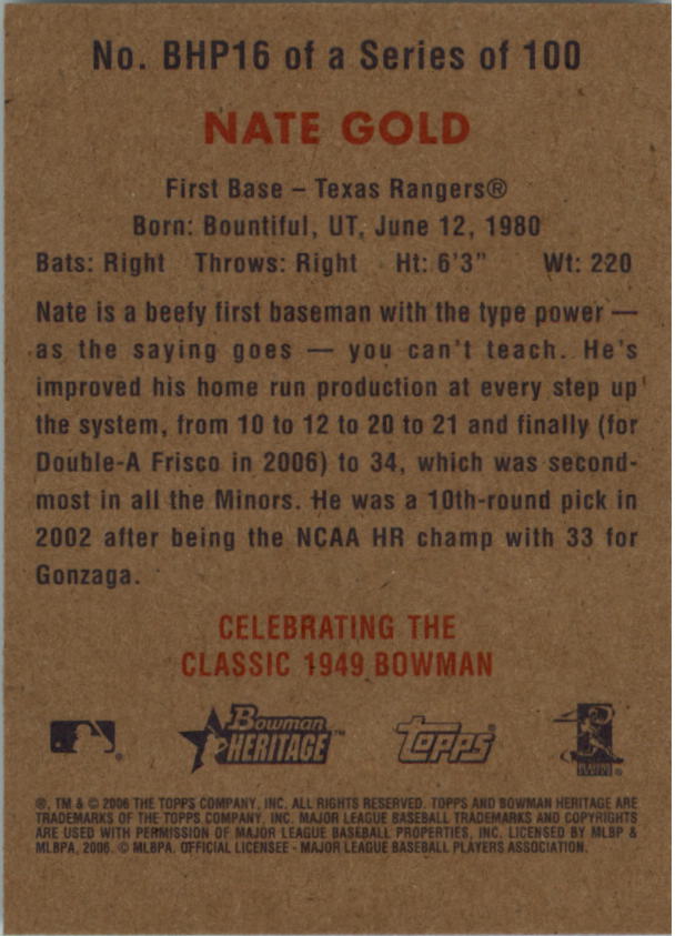 A4937- 2006 Bowman Heritage BB # S 1-300 + Einsätze -du Pick- 15 + Gratis US - Bild 253 von 343
