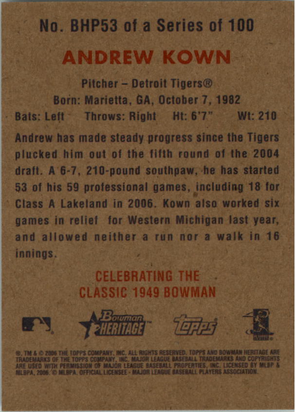 A4937- 2006 Bowman Heritage BB # S 1-300 + Einsätze -du Pick- 15 + Gratis US - Bild 289 von 343