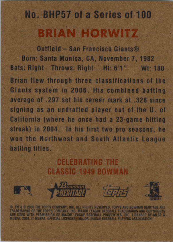 A4937- 2006 Bowman Heritage BB # S 1-300 + Einsätze -du Pick- 15 + Gratis US - Bild 295 von 343