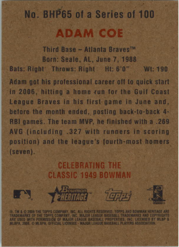 A4937- 2006 Bowman Heritage BB # S 1-300 + Einsätze -du Pick- 15 + Gratis US - Bild 303 von 343