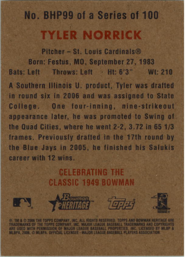 A4937- 2006 Bowman Heritage BB # S 1-300 + Einsätze -du Pick- 15 + Gratis US - Bild 341 von 343