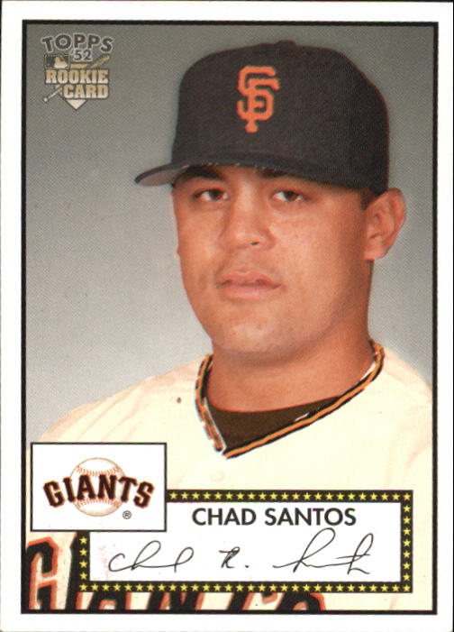 2006 Topps '52 #200 Chad Santos (RC)