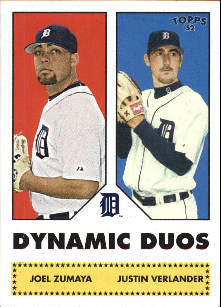 2006 Topps '52 Dynamic Duos #DD3 Joel Zumaya/Justin Verlander