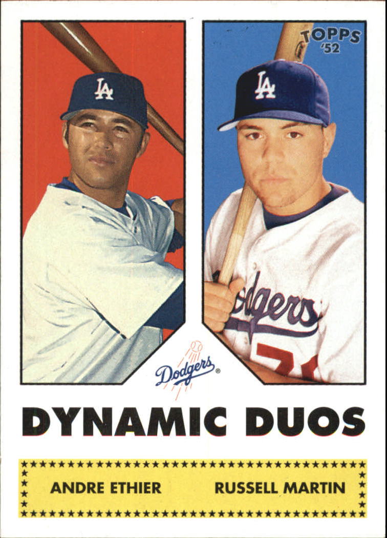 2006 Topps '52 Dynamic Duos #DD13 Andre Ethier/Russell Martin
