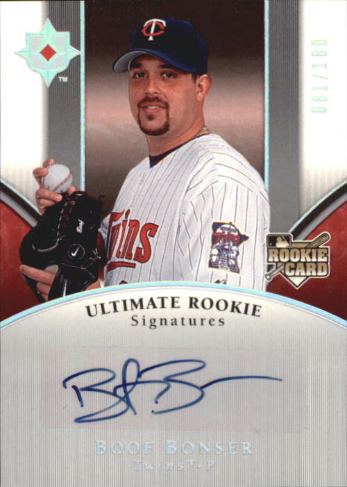 2006 Ultimate Collection #105 Boof Bonser AU/180 (RC)