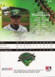 2006 TRISTAR Prospects Plus #20 Chris Parmelee PD back image