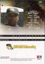 2006 TRISTAR Prospects Plus #48 Justin Upton PD back image