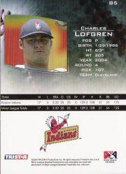 2006 TRISTAR Prospects Plus #85 Charles Lofgren back image