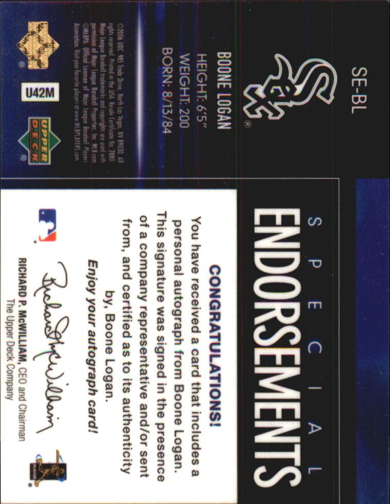 Upper Deck Special 2006 F/X endosos especiales automático tú eliges - Imagen 13 de 73