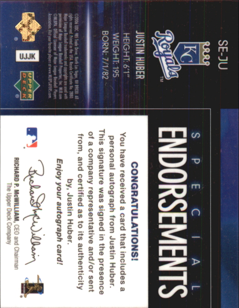 Upper Deck Special 2006 F/X endosos especiales automático tú eliges - Imagen 41 de 73