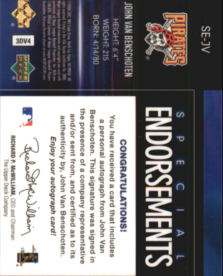 Upper Deck Special 2006 F/X endosos especiales automático tú eliges - Imagen 43 de 73