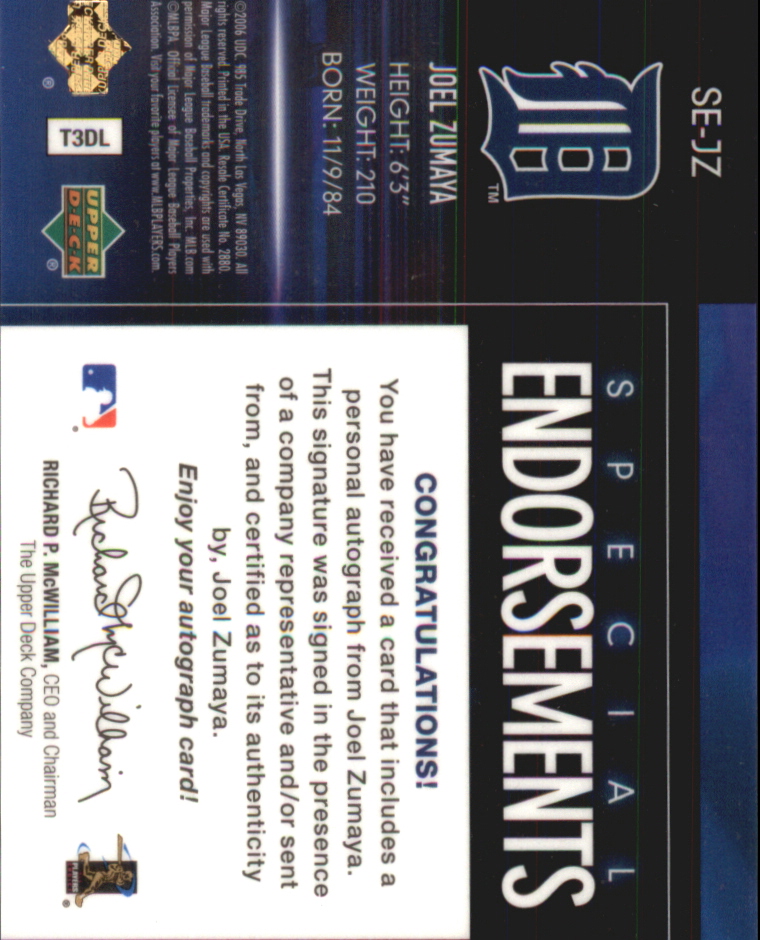 Upper Deck Special 2006 F/X endosos especiales automático tú eliges - Imagen 45 de 73