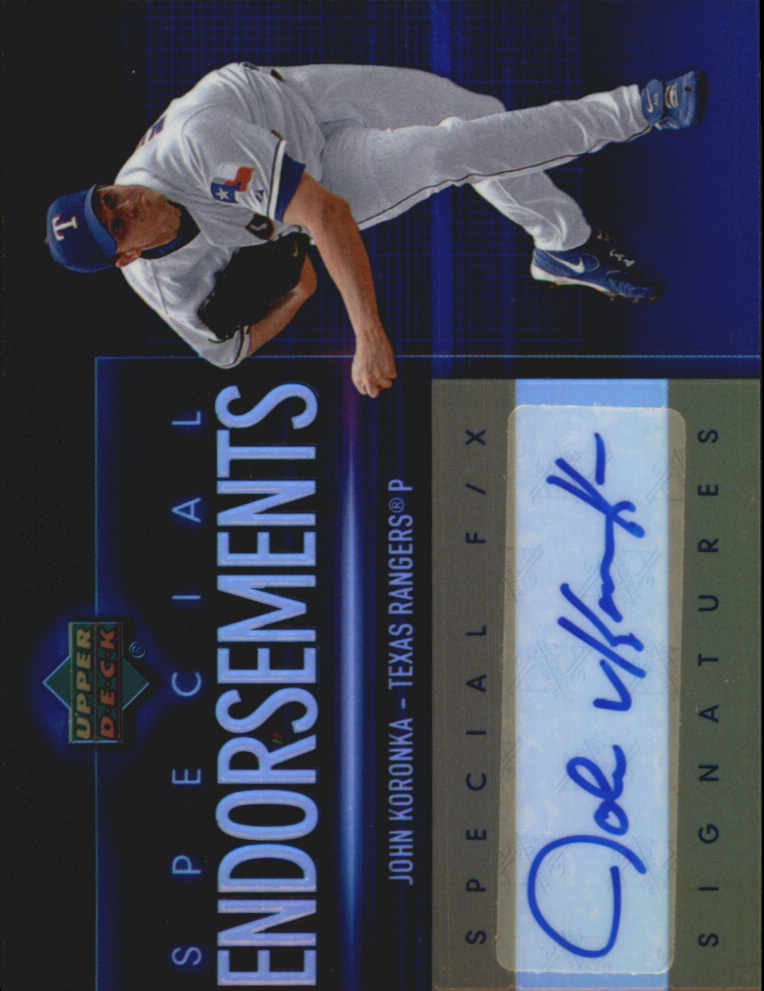 Upper Deck Special 2006 F/X endosos especiales automático tú eliges - Imagen 48 de 73