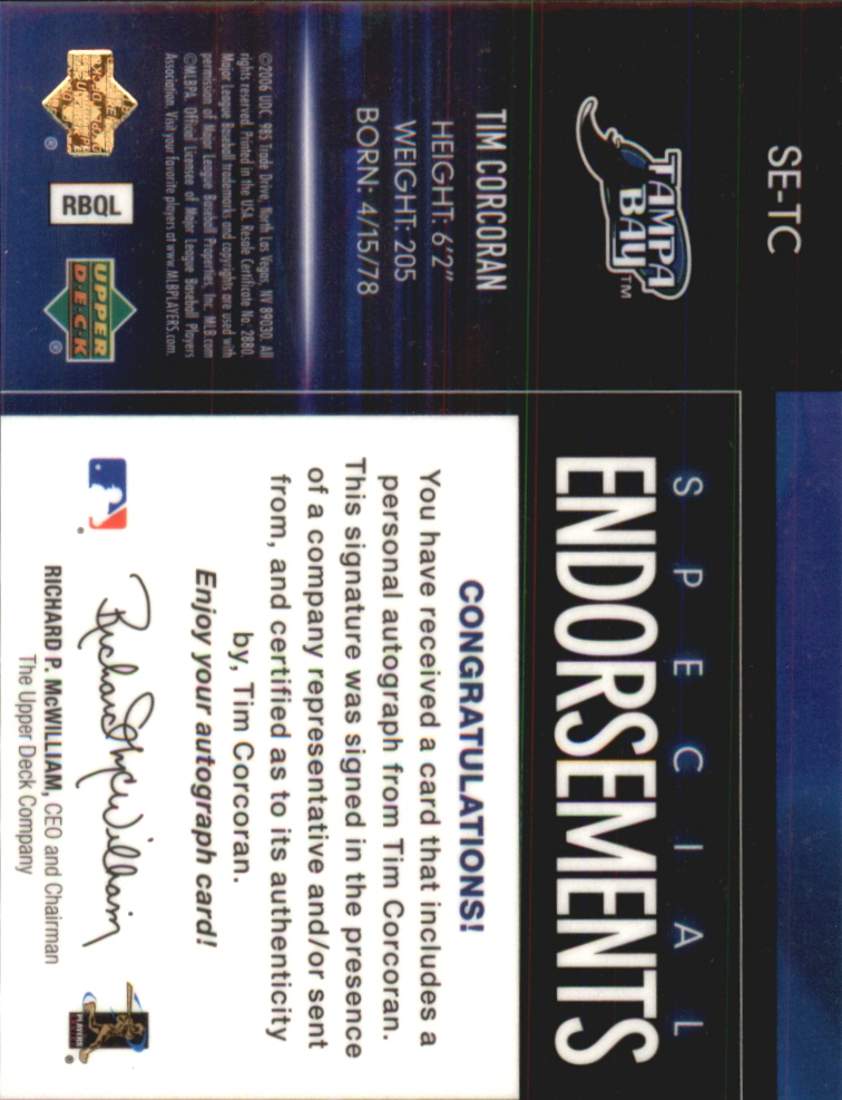 Upper Deck Special 2006 F/X endosos especiales automático tú eliges - Imagen 71 de 73