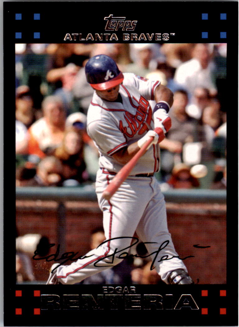 2007 Topps #6 Edgar Renteria - NM-MT - 1,000,000 Baseball Cards