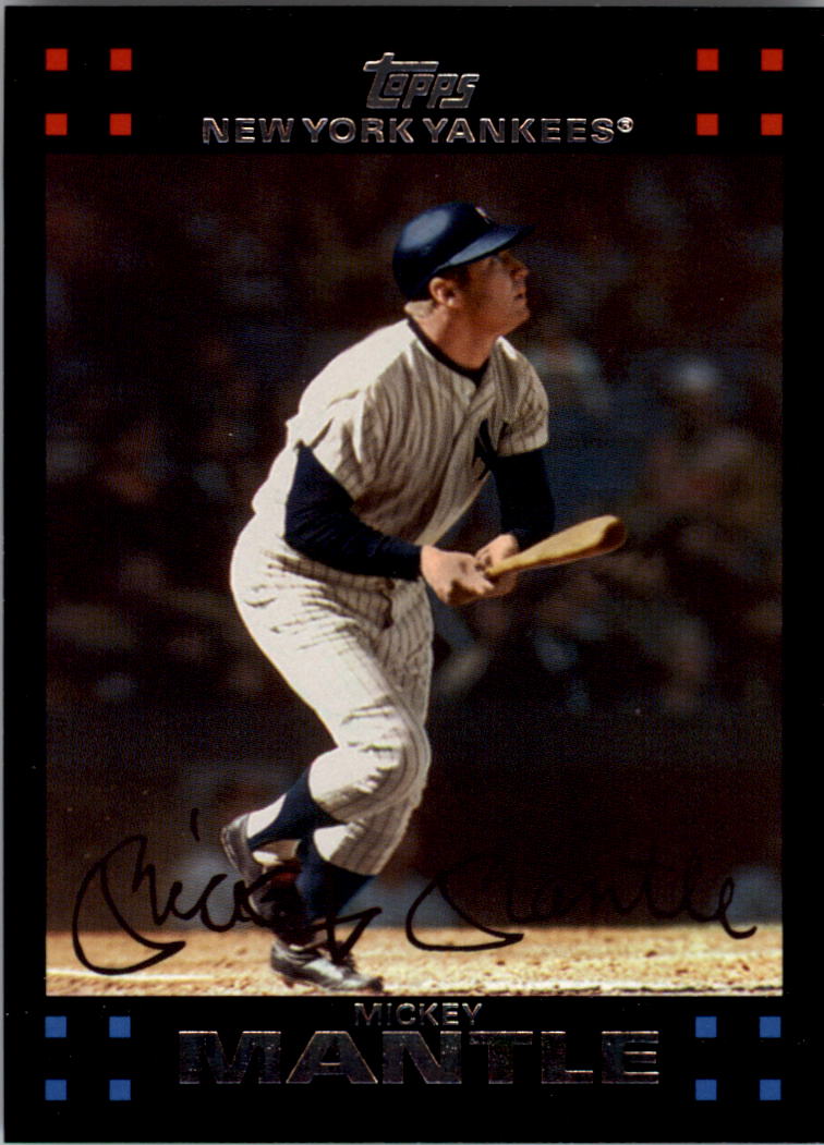 2007 Topps #7 Mickey Mantle