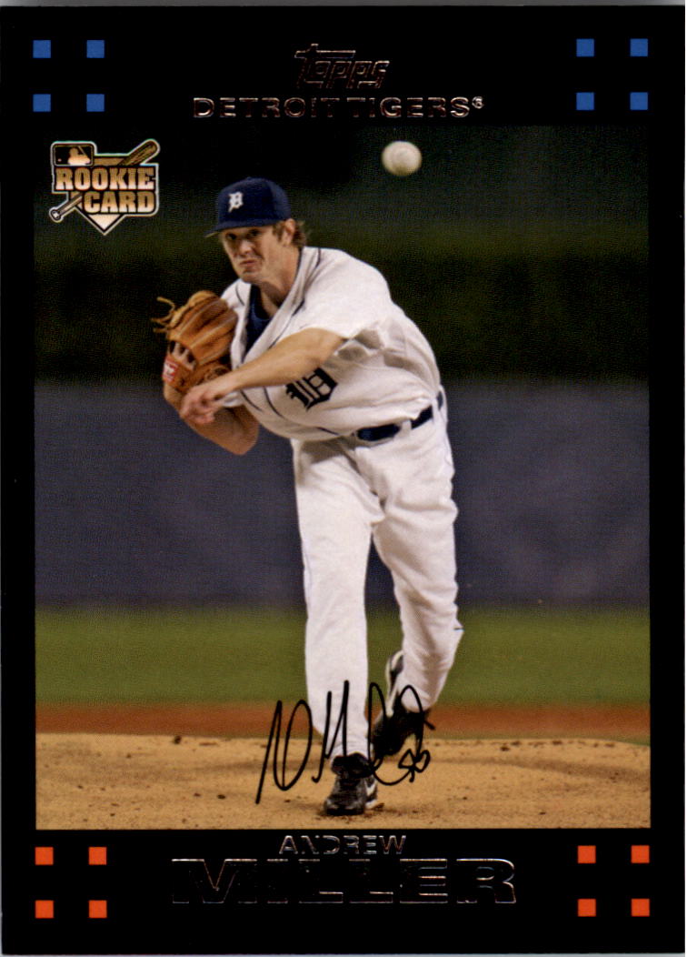 2007 Topps #15a Andrew Miller RC