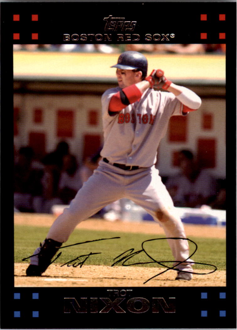 Trot Nixon Autographed Memorabilia