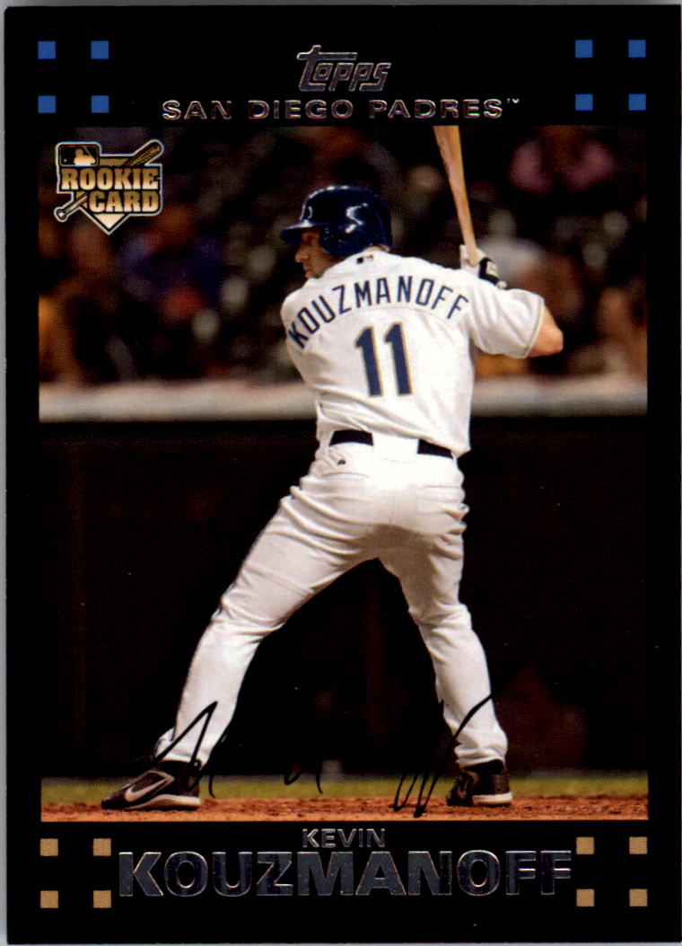 ⭐️ kevin⭐️ 2007 Topps #263 Kevin Kouzmanoff (RC) - NM-MT - Triple I