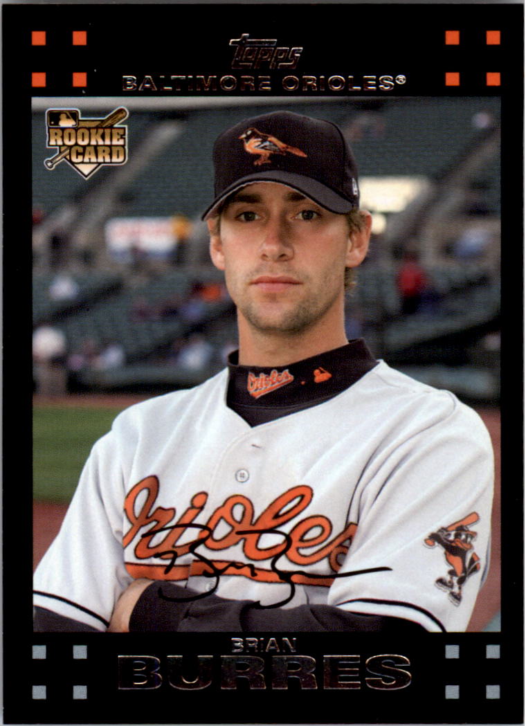 2007 Topps #289 Brian Burres (RC)