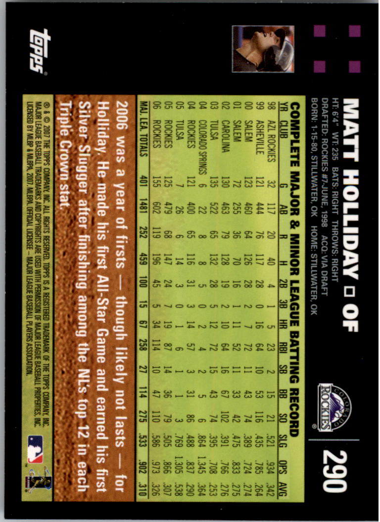 A0058- 2007 Topps Baseball Cards 247-491 +Rookies -You Pick- 15+ FREE US SHIP - Picture 79 of 434