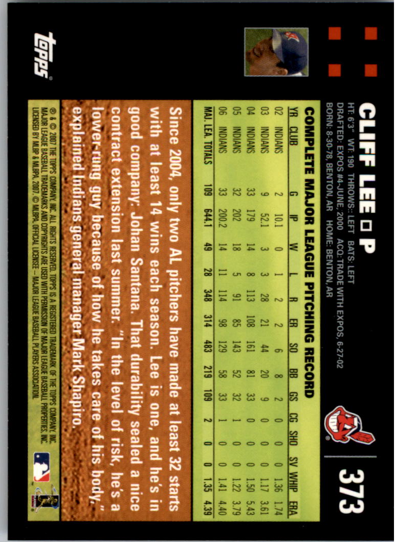 2007 Topps Baseball (Pick Card From List 247-491) C78 04-24 - Picture 195 of 377