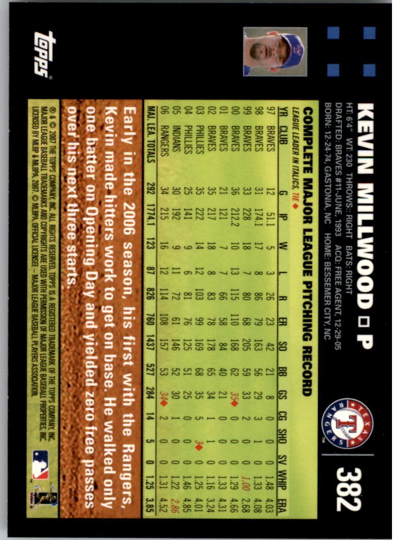 2007 Topps Baseball (Pick Card From List 247-491) C78 04-24 - Picture 209 of 377
