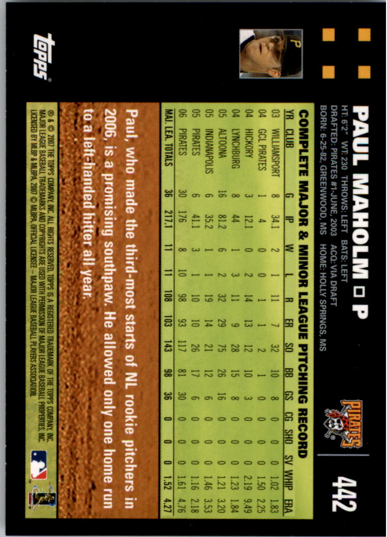 A0058- 2007 Topps Baseball Cards 247-491 +Rookies -You Pick- 15+ FREE US SHIP - Picture 344 of 434