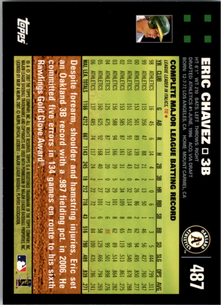 A0058- 2007 Topps Baseball Cards 247-491 +Rookies -You Pick- 15+ FREE US SHIP - Picture 426 of 434