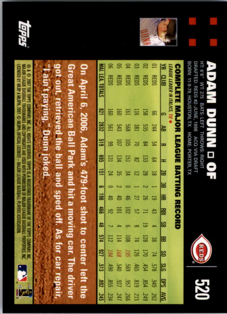 A0058- 2007 Topps Baseball Karten 492-661 + Einsätze -du Pick- 15 + Gratis US - Bild 53 von 317