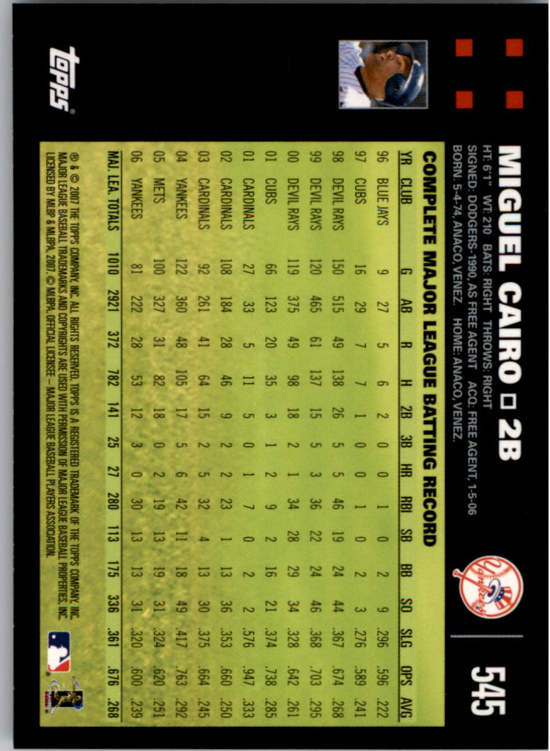 A0058- 2007 Topps Baseball Karten 492-661 + Einsätze -du Pick- 15 + Gratis US - Bild 103 von 317
