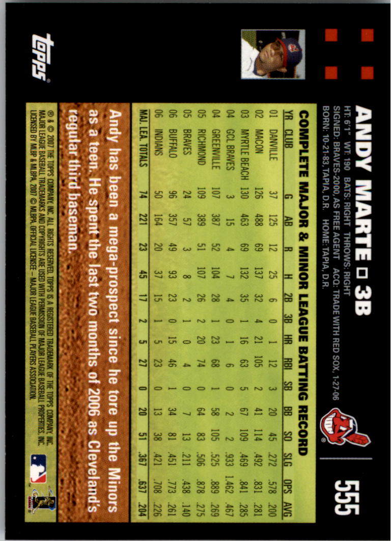 A0058- 2007 Topps Baseball Karten 492-661 + Einsätze -du Pick- 15 + Gratis US - Bild 123 von 317