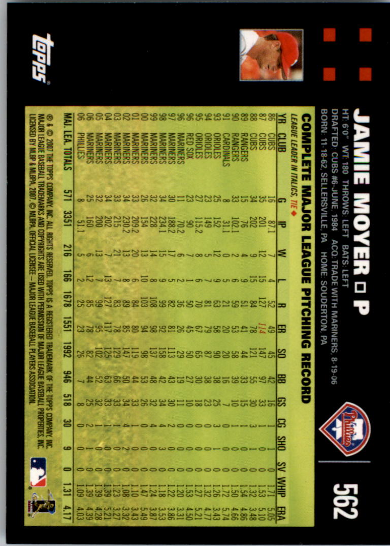 A0058- 2007 Topps Baseball Karten 492-661 + Einsätze -du Pick- 15 + Gratis US - Bild 137 von 317